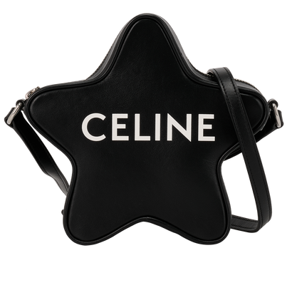 Small Etoile Logo Crossbody, &pound;595, Handbags, Black, Leather, Front view